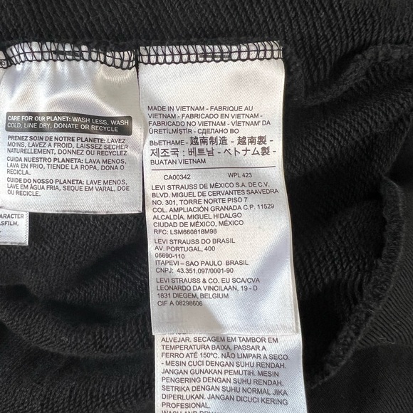 Levi’s Black Hoodie, Star Wars Darth Vader Of Faith Disturbing Size Medium - Picture 10 of 12